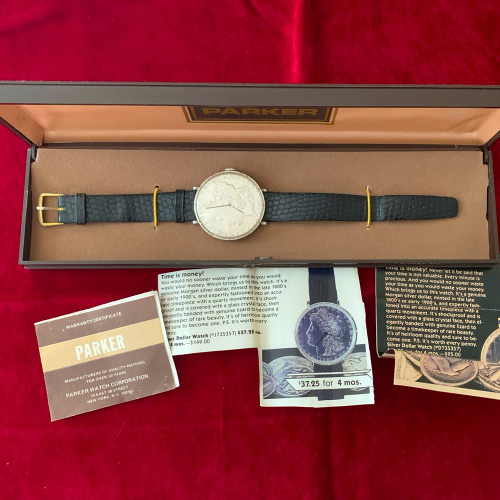 Silver Dollar Watch